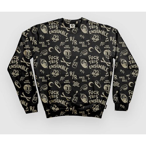 The Dudes Rack And Rall Ensemble Classic Premium Sweat multicolor Cene