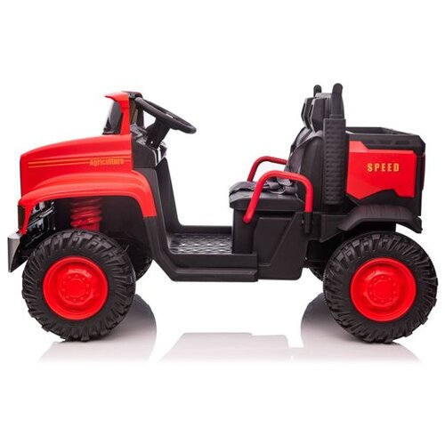 Lean Toys Otro&amp;scaron;ki tovornjak na akumulator 4x4 JC222 Rdeča lea Slike