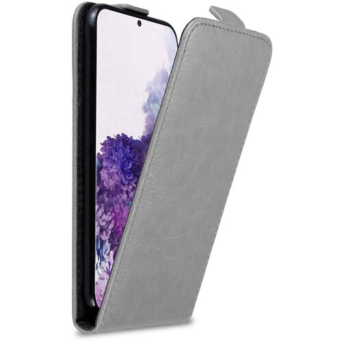 Cadorabo Ohi&scaron;je, združljivo z Samsung Galaxy S20 PLUS v titanovo siva - Za&scaron;čitni ovitek v obliki flipa z magnetnim zapiranjem, (20562276) Cene