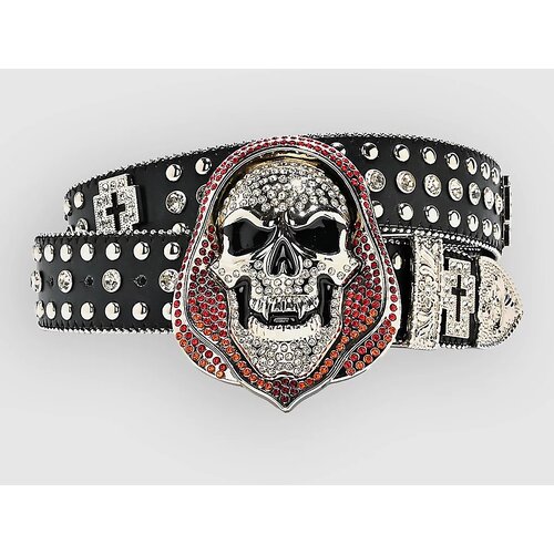 Broken Promises Shriek Rhinestone Pas black Slike