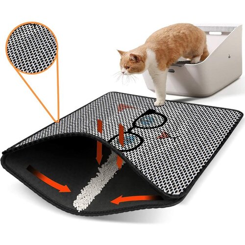 WALLXPERT Nrszn0181 multicolor cat litter mat Cene
