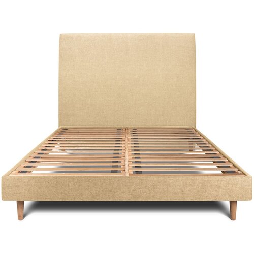 Sommeil de plomb Postelja 200x200 cm z oblazinjenim vzglavjem - Trpežno blago, (21612766) Cene