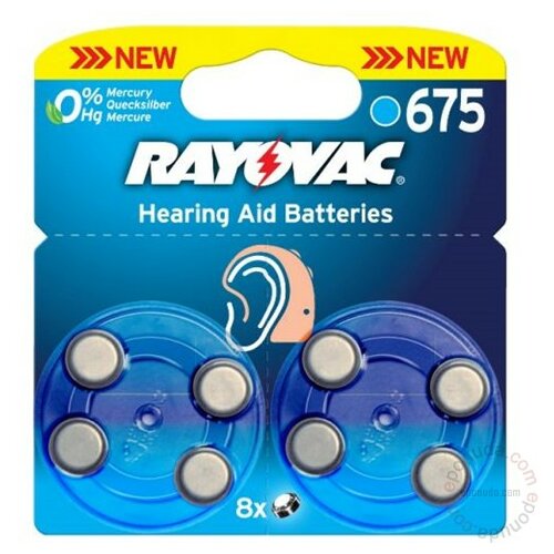 Varta Hearing Aid V675 (slušna ) baterija za digitalni fotoaparat Slike