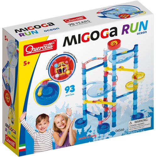 Quercetti Migoga Run Ocean – kroglična steza Cene