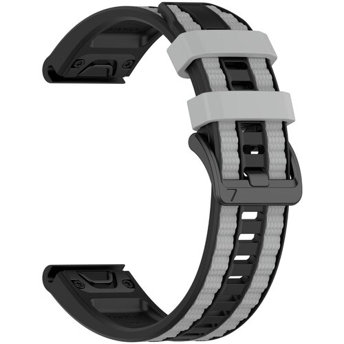 INF 26mm silikonski pa&scaron;ček z hitrim spro&scaron;čanjem, združljiv z Garmin &mdash; več barv, 12.18cm+9.25cm Siva, (5000264184) Cene