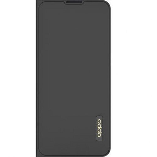 Oppo Ohi&scaron;je v obliki &scaron;koljke za Reno 6 Folio Flip Cover z držalom za kartice, ?rna, (21373230) Cene