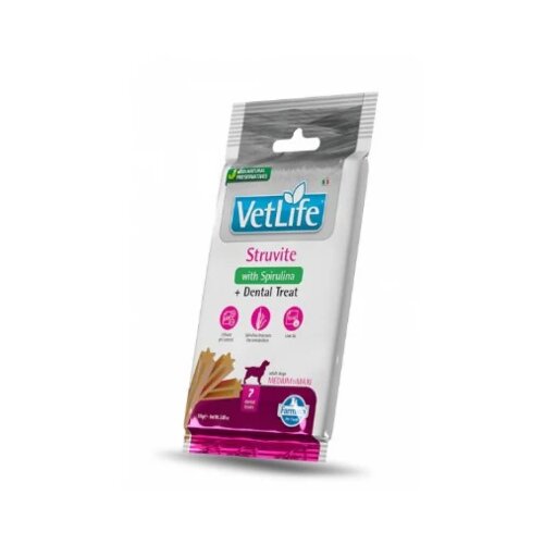 Vet Life poslastica za pse Struvite, Med, 110g Slike