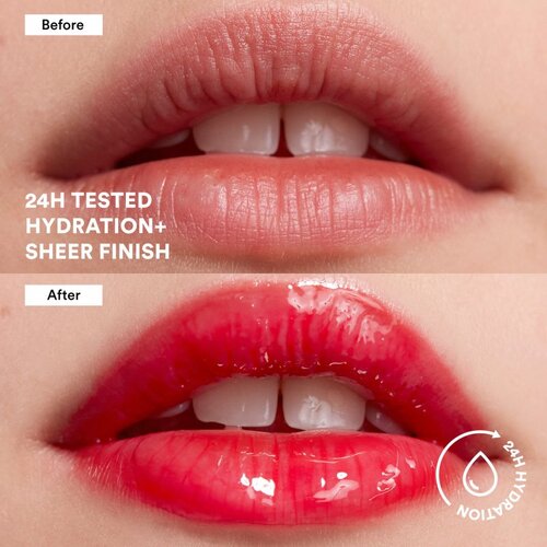 3INA The Color Lip Oil vlažilno olje za ustnice odtenek 137 - Bright honey yellow, sheer 4 ml Slike