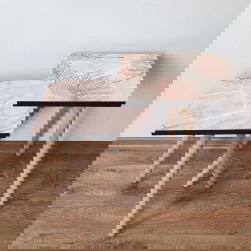 Hanah home 2Shp445 - beige beigecream nesting table (2 pieces) Cene