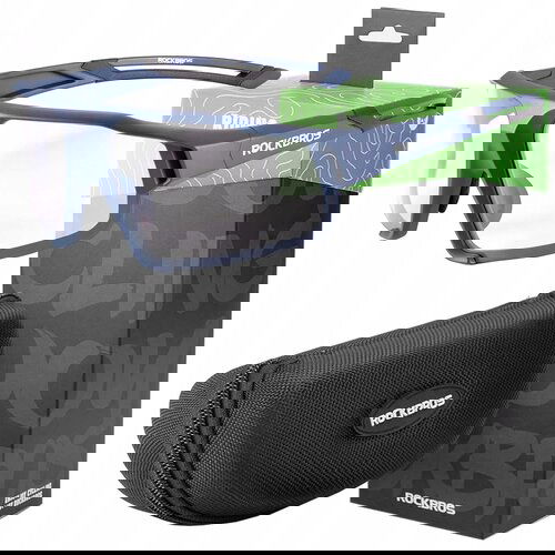 ROCKBROS okulary rowerowe fotochromowe UV400 WYTRZYMAŁE wygodne niebieskie, (22007071) Slike