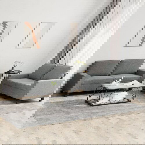 vidaXL 2-dijelni set sofa tamnosivi od tkanine Cijene