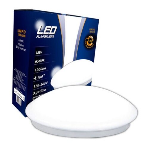 Lumax led plafonjera lumplo-18w 6500k 1260lm ( 003516 ) Slike
