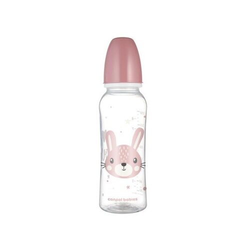Canpol babies flasica cute animals 250ml (11/841) - pink ( 11/841_pin ) Cene