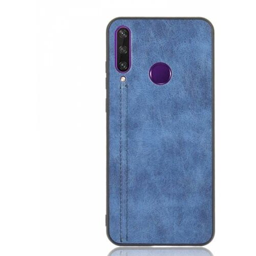 Nillkin Silikonski ovitek EKO usnje za Huawei Y6p moder Cene