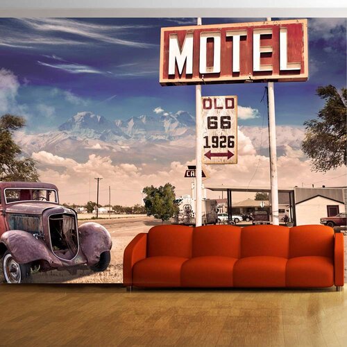  Tapeta - Old motel 400x280 Slike