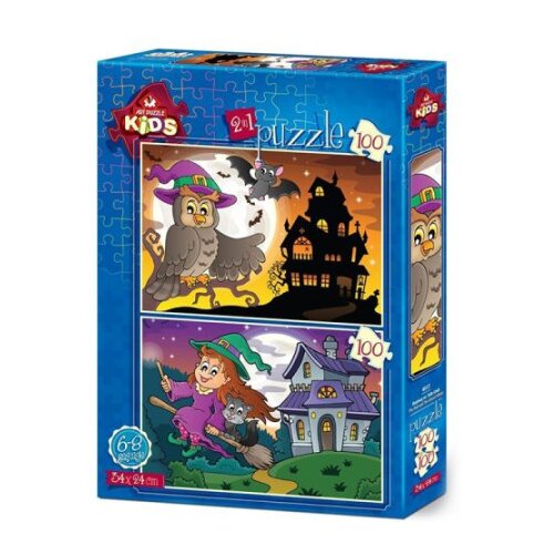  Puzzle 2/1 (100+100) art 4517 ( 49627 ) Slike