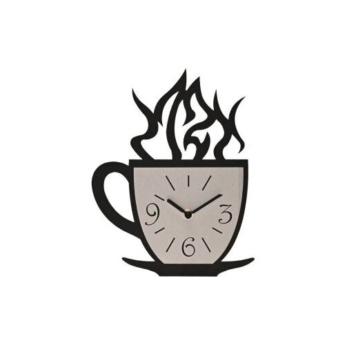 Widdop & Co. Hometime - Zidni sat - Hometime, Laser Cut, Coffee Cup, 28cm Cene