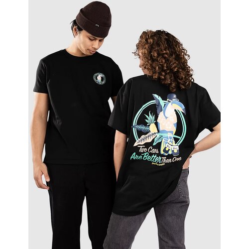 Party Pants Three Cans T-shirt black Slike