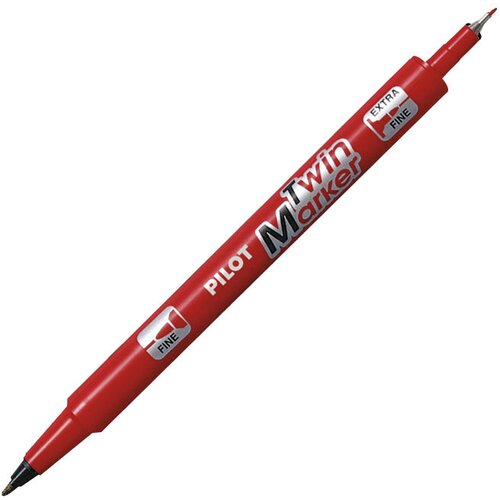 Marker PERMANENTNI OBOSTRANI TWIN BEGREEN PILOT SCA-TM-R-BG CRVENI Cijene