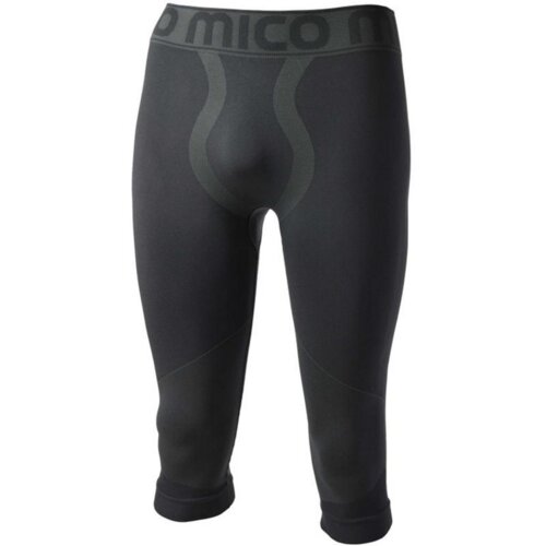 MICO muške 3/4 tajice Warm Control, crna Cene
