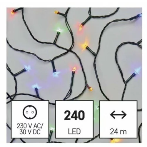 Emos lighting LED božična veriga 24 m, večbarvna D4AM05