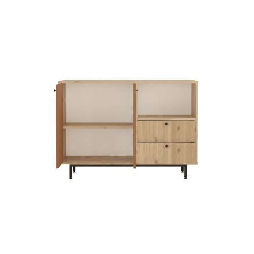 Hanah home RE2-SK oaktile red multi purpose cabinet Cene