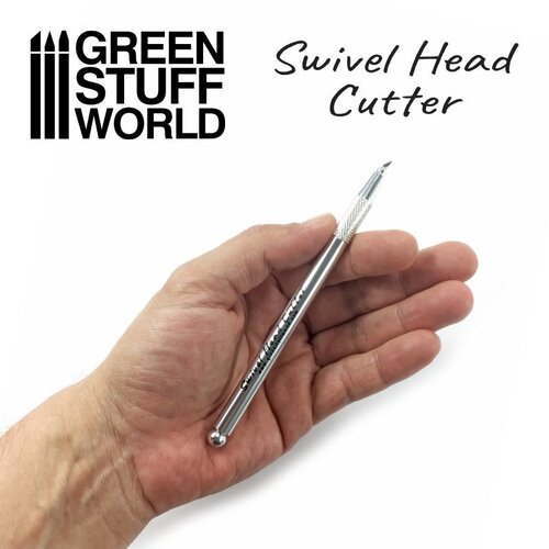 Green Stuff World Metal Swivel Head Hobby Knife Set | Metalni rotirajući skalpel nož set Slike