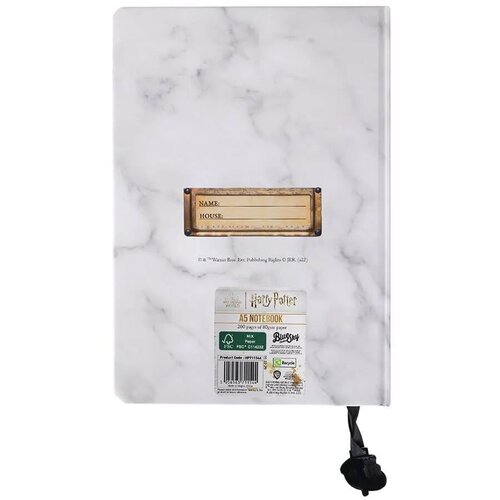 Blue Sky Harry Potter - Chunky A5 Notebook - Marble Cene