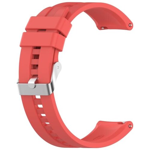  Silikonski remen za pametni sat &amp;quot;classic&amp;quot; crveni 20mm Slike