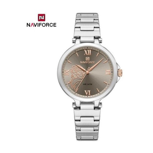 Naviforce nf5060 ženski ručni sat kvarcni mehanizam sivi ( NF5060 SIVI ) Slike