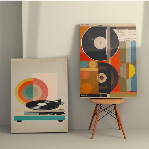 Wallity dekorativna slika 2KNV4377, 70x100cm, 2 dela Cene