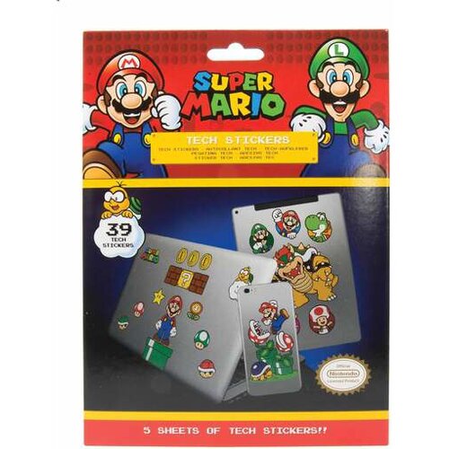 Pyramid Nalepke Super Mario (Mushroom Kingdom) Tech Cene