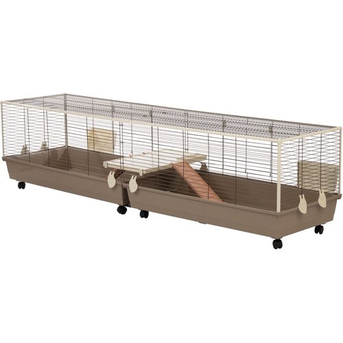 TIAKI kavez za kuniće XXL - D 240 x Š 58 x V 52 cm Cijene