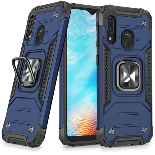 Wozinsky Ring Armor maska s funkcijom postolja i držačem za Samsung Galaxy A20 E Cijene