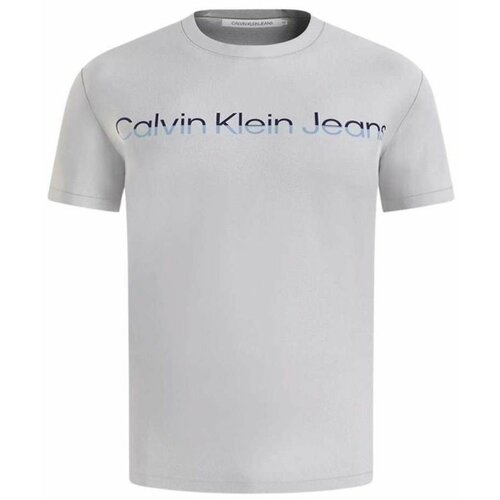 Calvin Klein svetlosiva muška majica CKJ30J324682-PC8 Slike