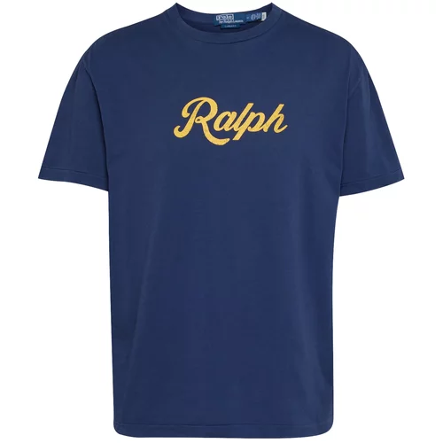 Polo Ralph Lauren Majica morsko plava / narančasto žuta