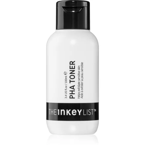 The Inkey List PHA Toner toner za čišćenje za osjetljivu kožu lica 100 ml