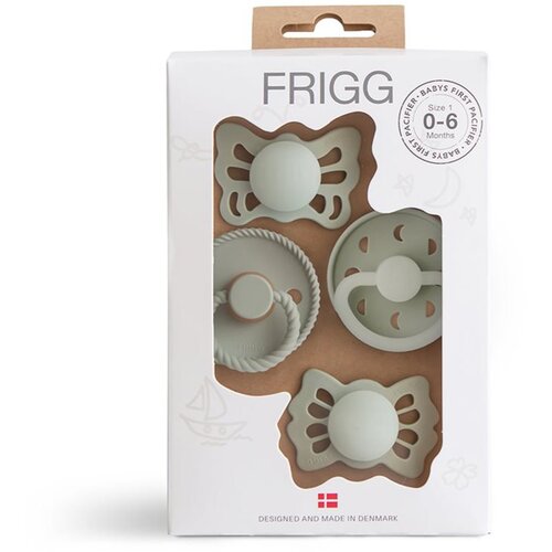 FRIGG® Baby's First Pacifier​ Moonlight Sailing duda Sage Cene