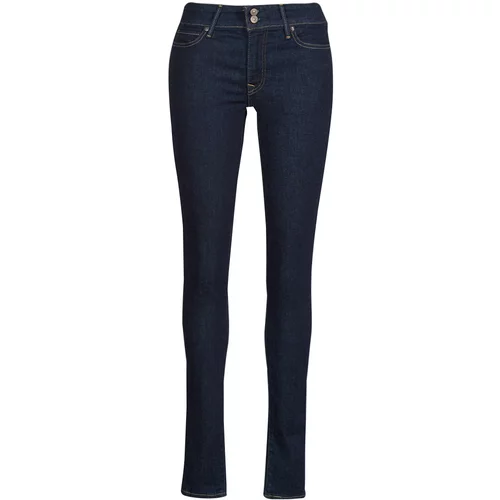 Levi's Jeans skinny 711 DOUBLE BUTTON pisana