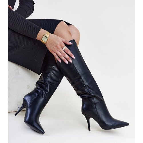 Gemre Black stiletto boots Petty Cijene