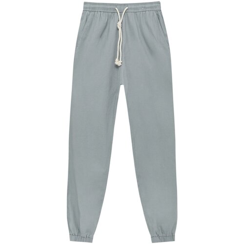Pull&amp;amp;Bear Hlače dimno modra Slike