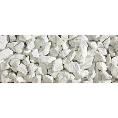 Marmorni drobljenec Bianco Carrara (30–50 mm, 25 kg, beli)