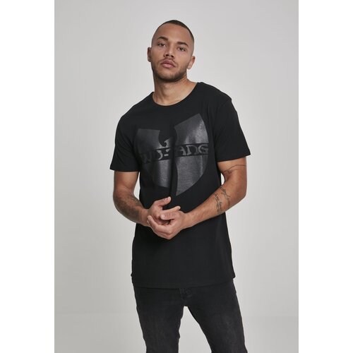 Wu-Wear Black Logo T-Shirt black Cene