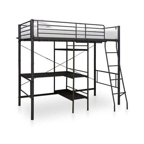  Na kat sa stolićima u okviru crni metalni 90 x 200 cm Cijene