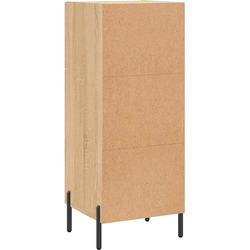  Komoda boja hrasta sonome 34,5x34x90 cm od konstruiranog drva Slike