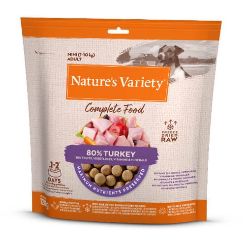 Nature’s Variety Nature's Variety Dog Complete Food Mini Adult - puran - 120 g Cene