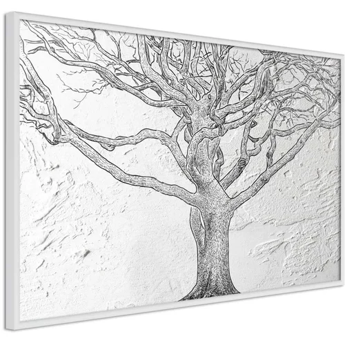  Poster - Tangled Branches 60x40