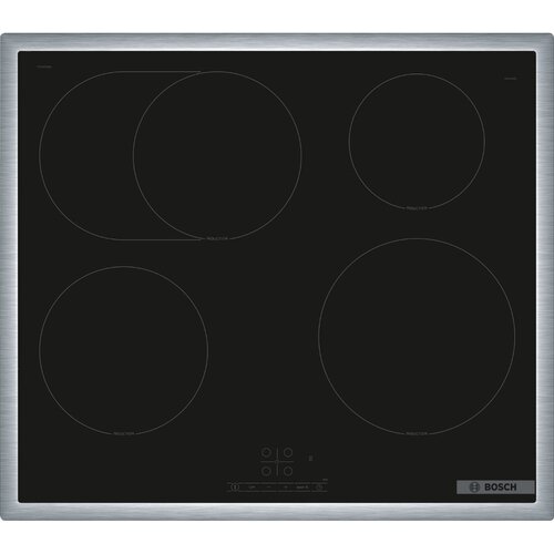Bosch PIF64RBB5E Serija 4 Indukcijska 60 kuhalna plošca cm, avtonomni nerjavni okvir. Cene