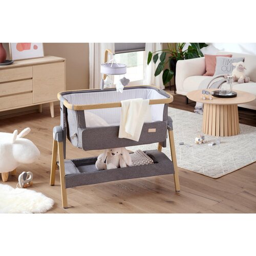 Jimmylee DODATNA POSTELJICA Elegance naravne barve, temno siva Slike