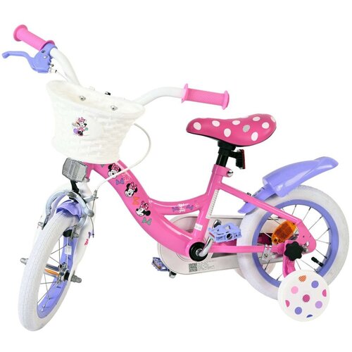 Volare dječji bicikl Disney Minnie 12&amp;Prime; ružičaste boje Slike